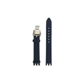 Correa de reloj Rado 01.153.0344.3.220 / 153.03443 / R070871310 Cuero Azul 13mm